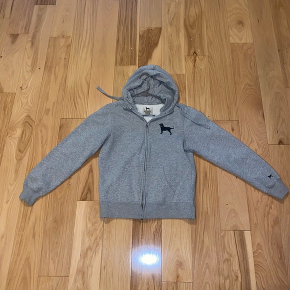 The Black Dog grey zip up sweatshirt - Picture 2 of 2